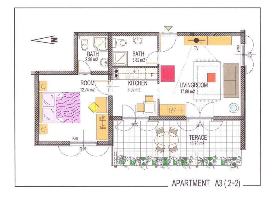 Apartments Pavicic Tudor 赫瓦尔 外观 照片